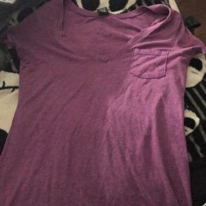 purple tshirt top